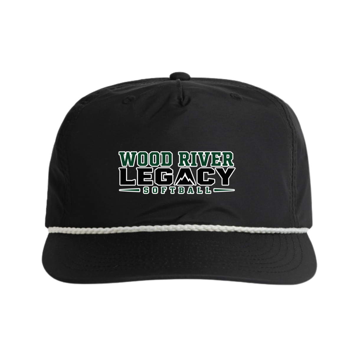 Wood River Legacy Softball AS Colour Surf Rope Cap