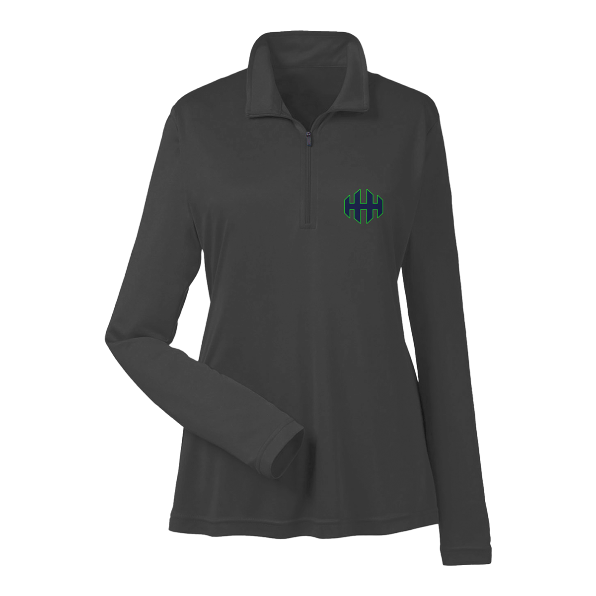 Women's Big 4 HHH Lacrosse Team 365 Zone Performance Quarter-Zip