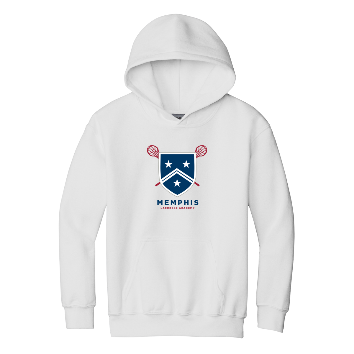 Youth Memphis Lacrosse Academy Gildan Hoodie
