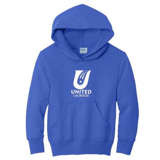 Youth United Lacrosse Port & Company Fleece Hoodie
