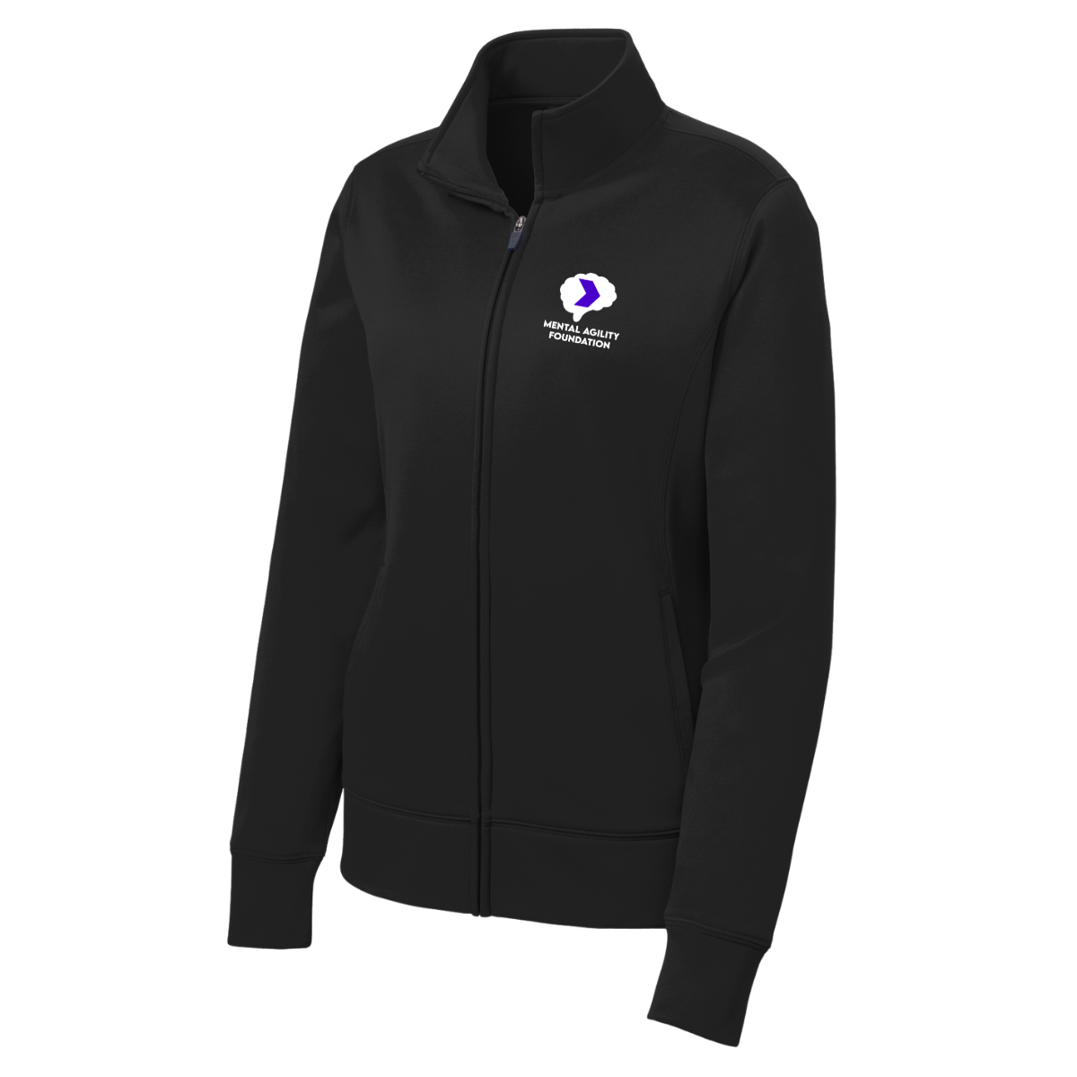 Women's Mental Agility Sport-Tek Fleece Full-Zip Jacket