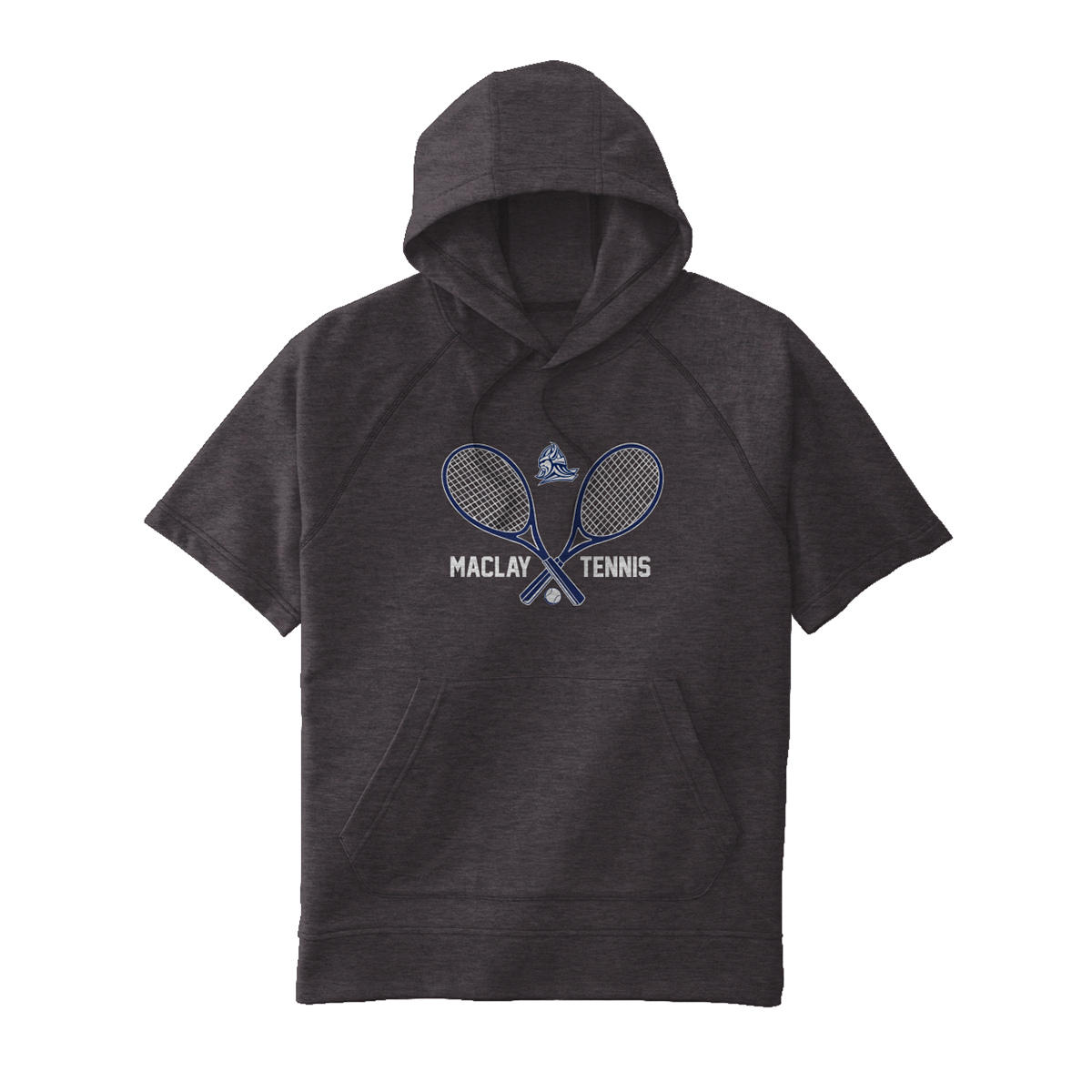 Adult Maclay Tennis Sport-Tek Tri-Blend SS Hoodie