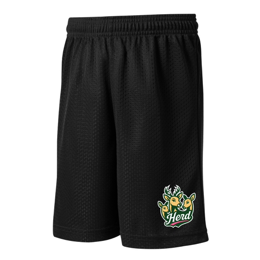 Youth Herd Sport-Tek Classic Mesh Short