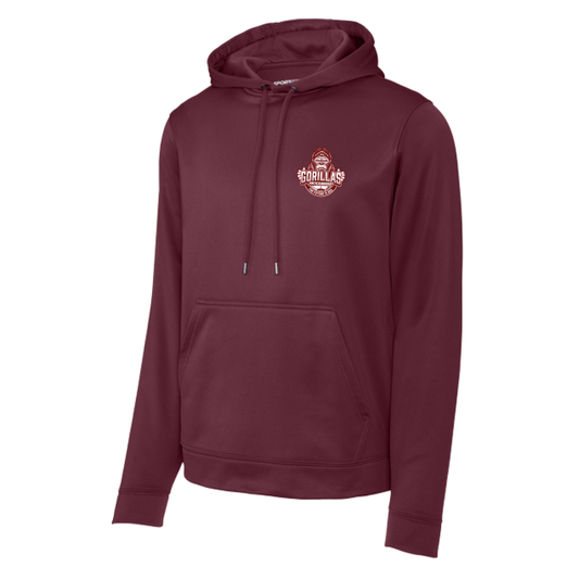 Adult Accurso Gorillas Sport-Tek Sport-Wick Fleece Hoodie