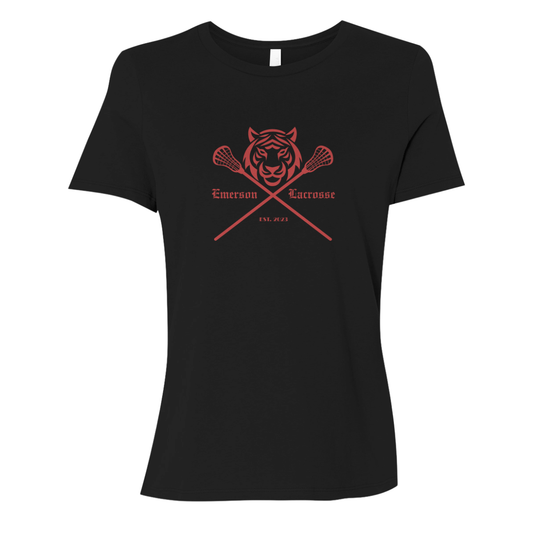 Women’s Harlem Lacrosse Bella + Canvas Relaxed Jersey T-Shirt
