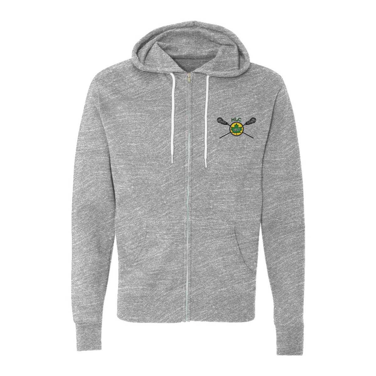 Adult Maplewood Lacrosse ITC Lightweight Full Zip Hoodie