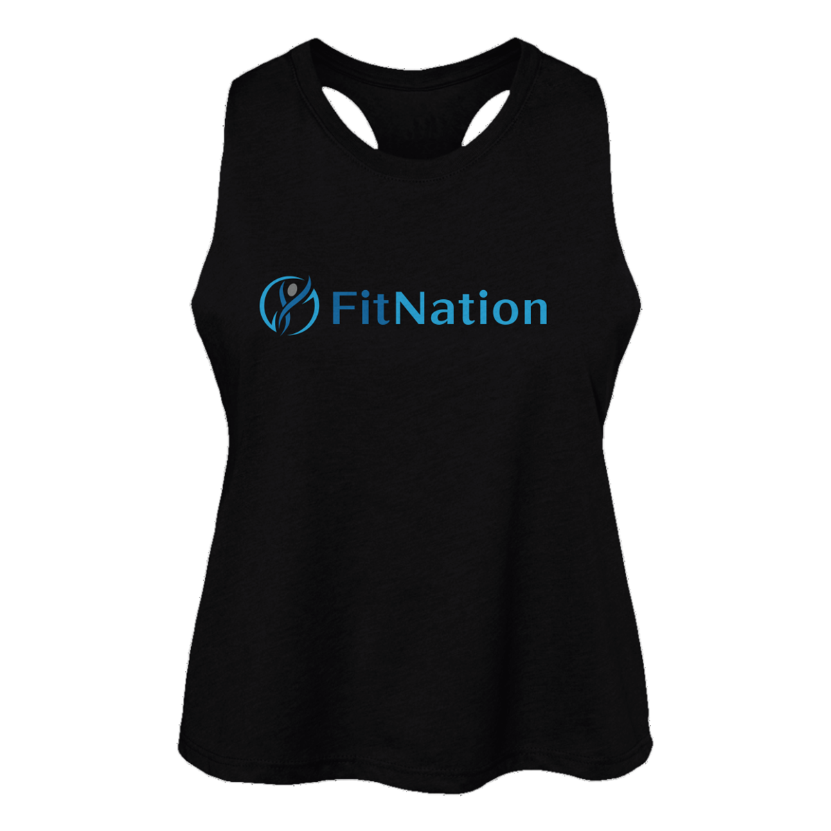Women's FitNation Bella + Canvas Racerback Crop Tank