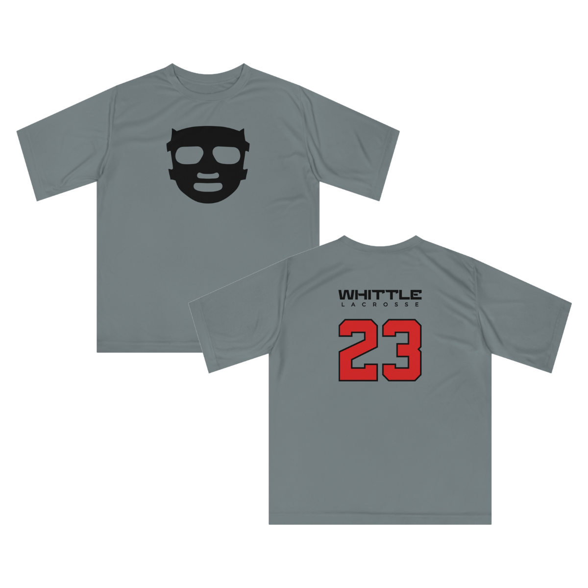 Adult Whittle Lacrosse #23 Team 365 Zone Performance T-shirt