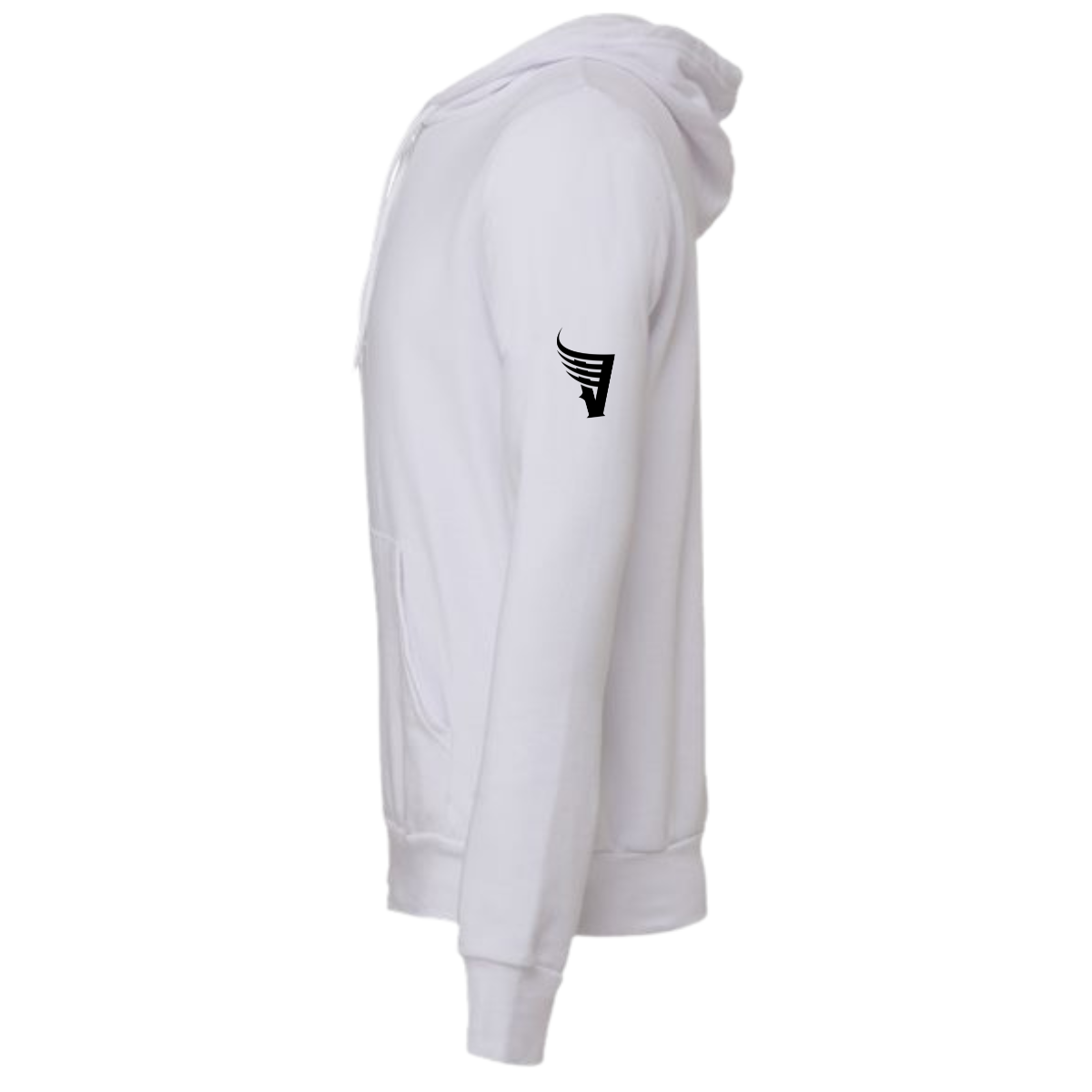 Adult Santa Monica Vikings Bella + Canvas Sponge Fleece Pullover Hoodie
