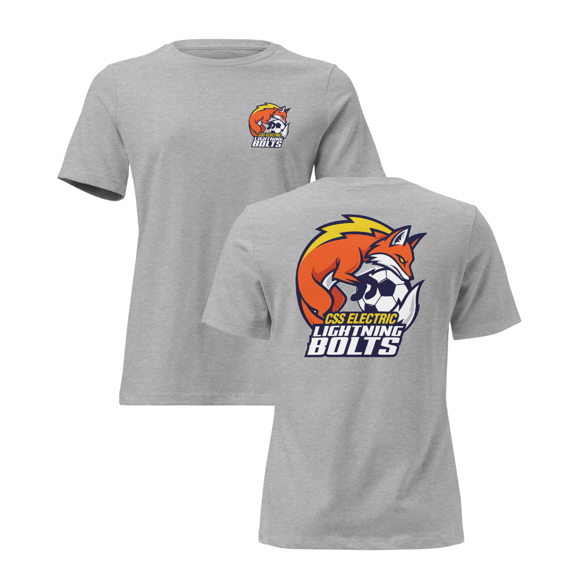 Women's Lightning Bolts Bella + Canvas Relaxed T-Shirt