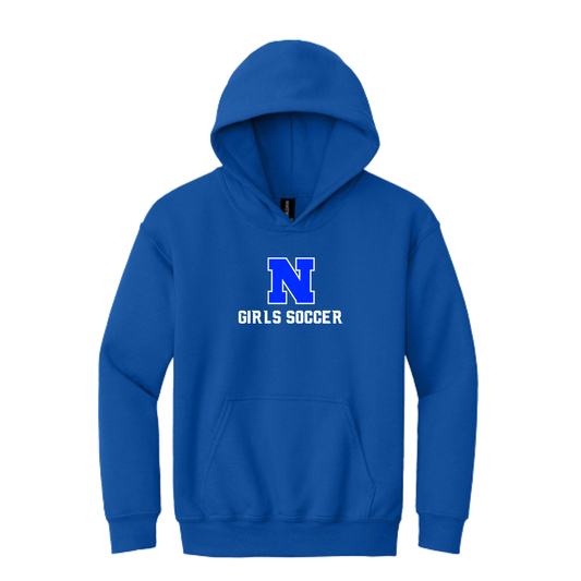 Youth Norristown Girl's Soccer Gildan Hoodie