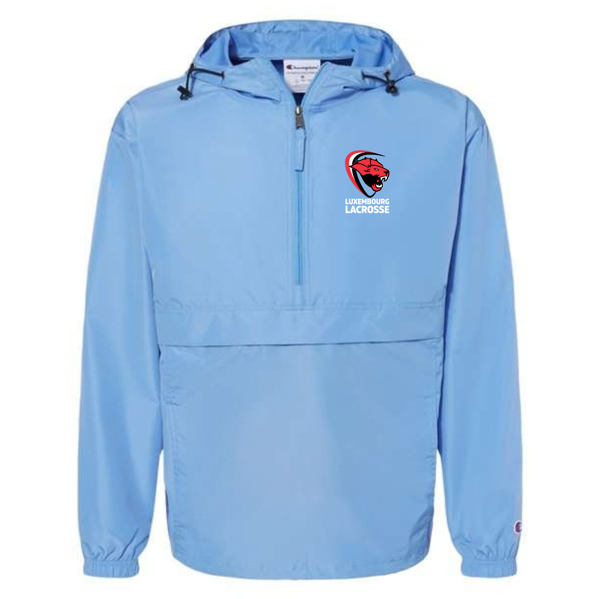 Adult Luxembourg Lacrosse Champion Packable Quarter-Zip Jacket
