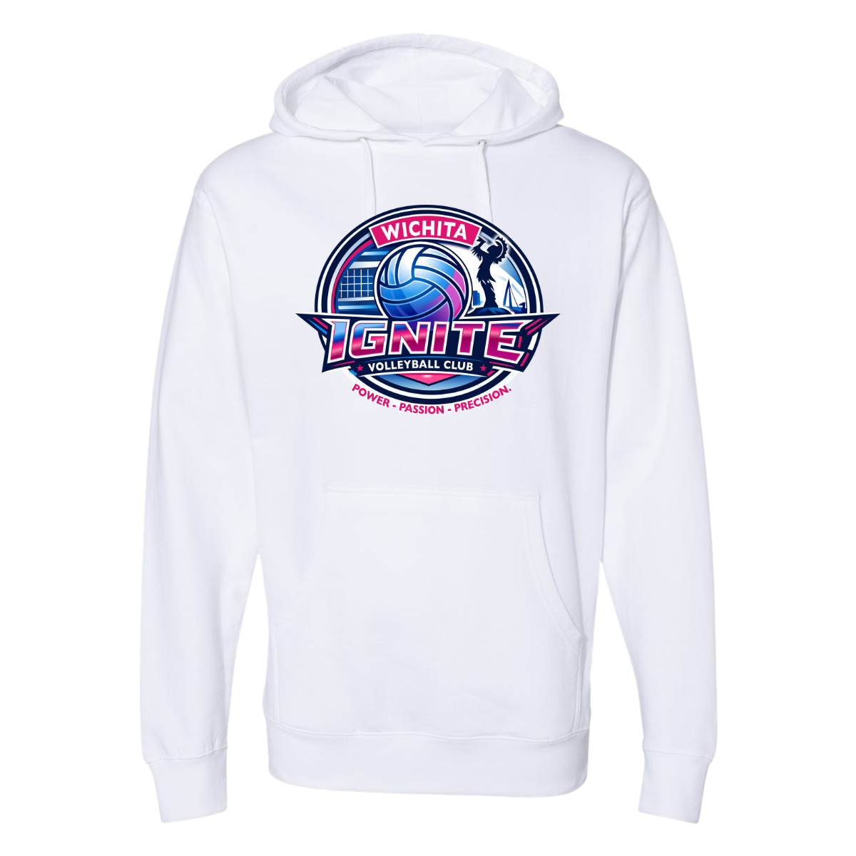Adult Wichita Ignite Volleyball ITC Midweight Hoodie