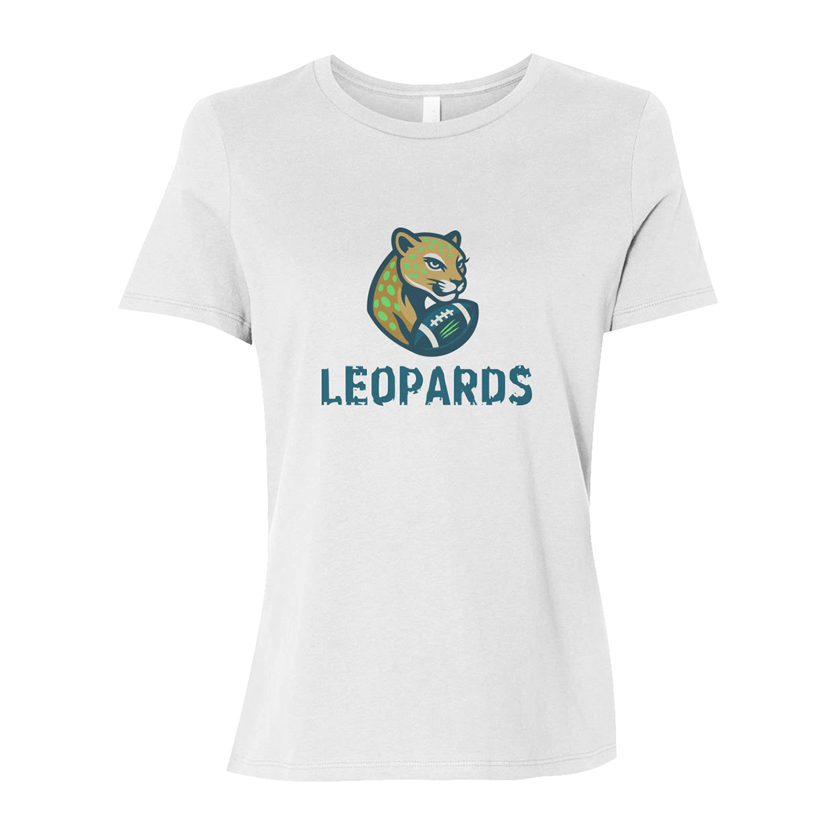 Women’s Leopards Bella + Canvas Relaxed Jersey T-Shirt