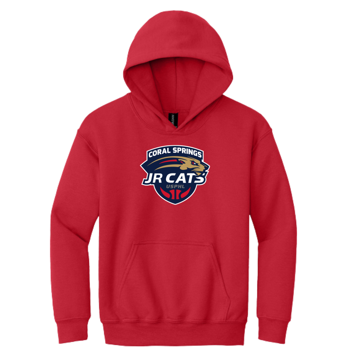 Youth Coral Springs Jr Cats Gildan Hoodie