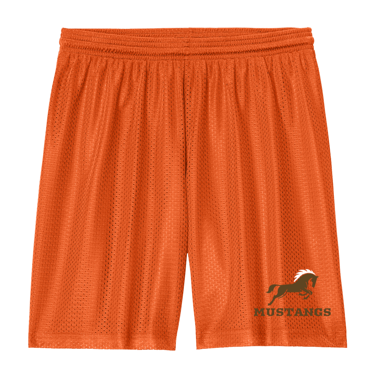 Adult Mustangs Sport-Tek Mesh Short