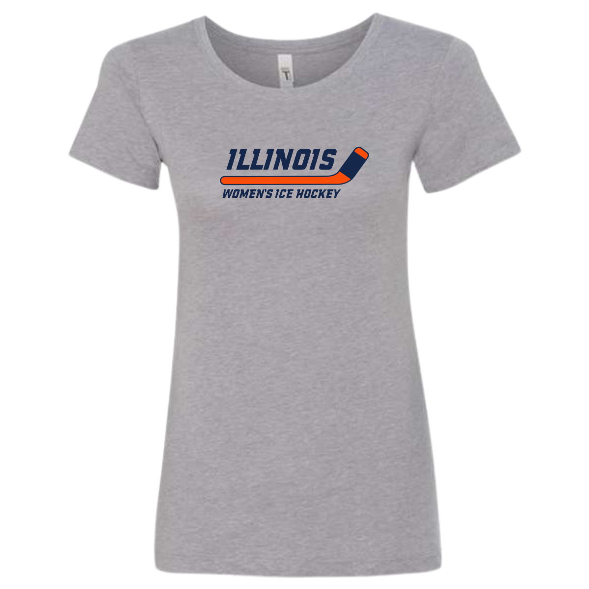 Women's Illinois Hockey Next Level Ideal T-Shirt