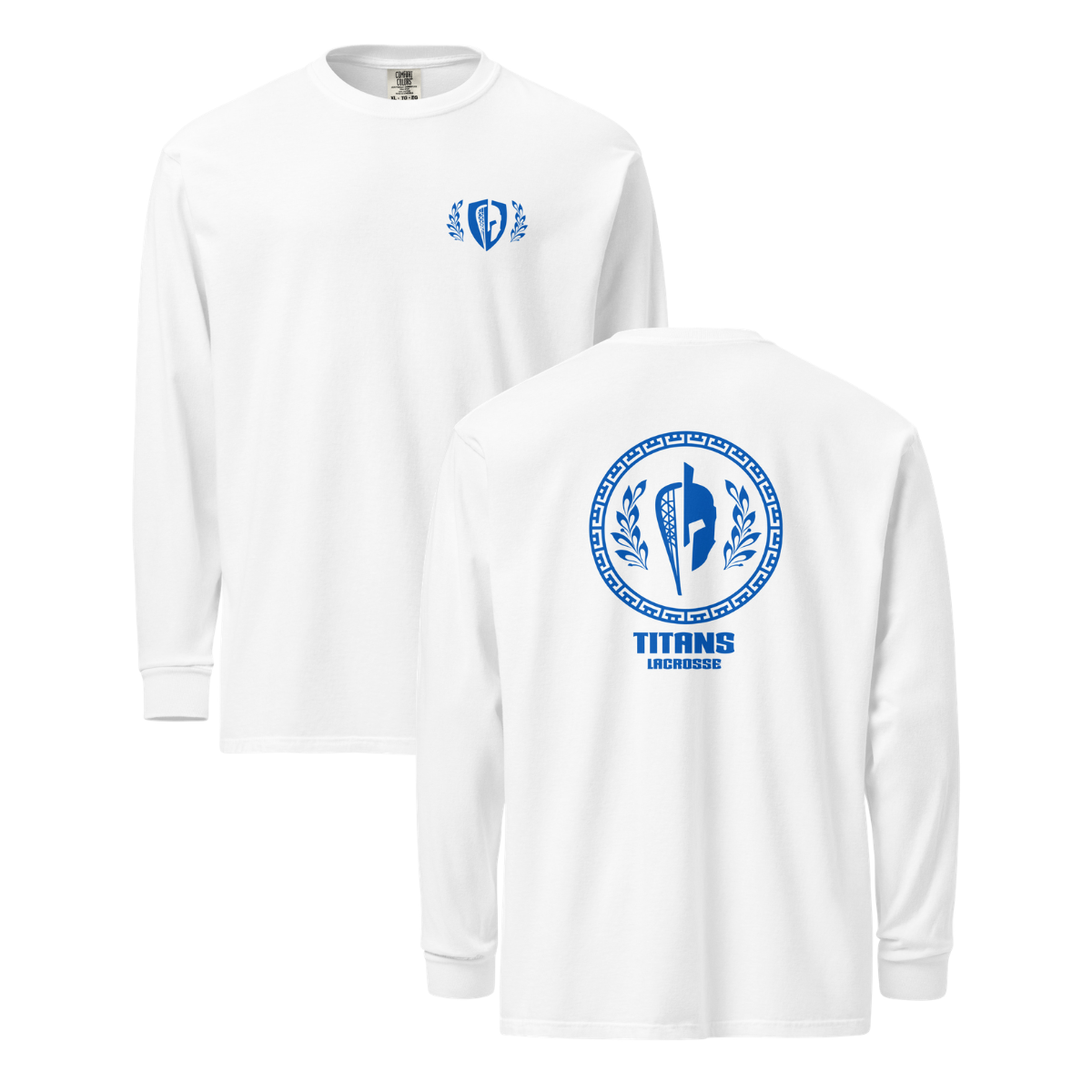 Adult SW Titans Lacrosse Comfort Colors Long Sleeve T-Shirt