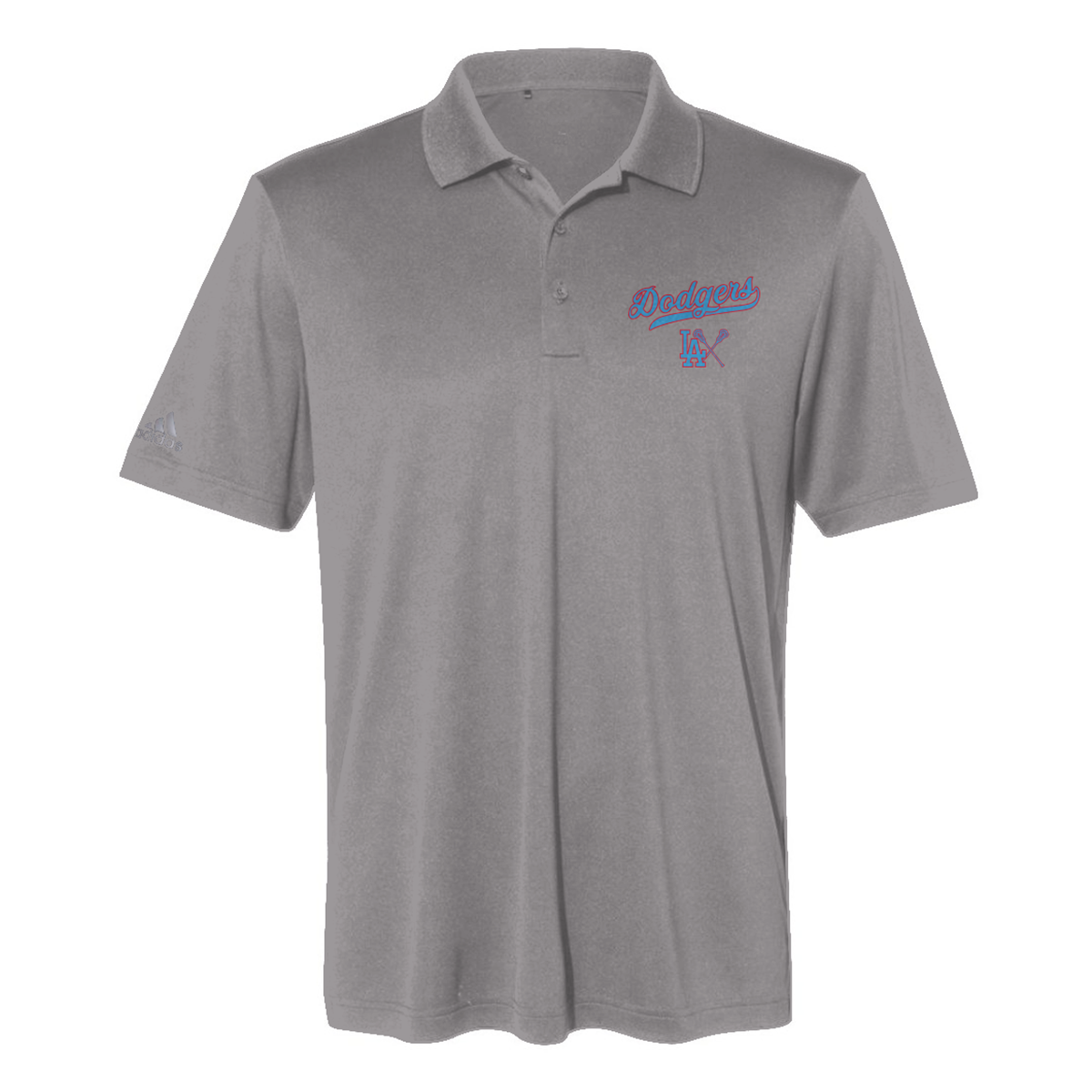 Adult Dodgers Adidas Performance Polo