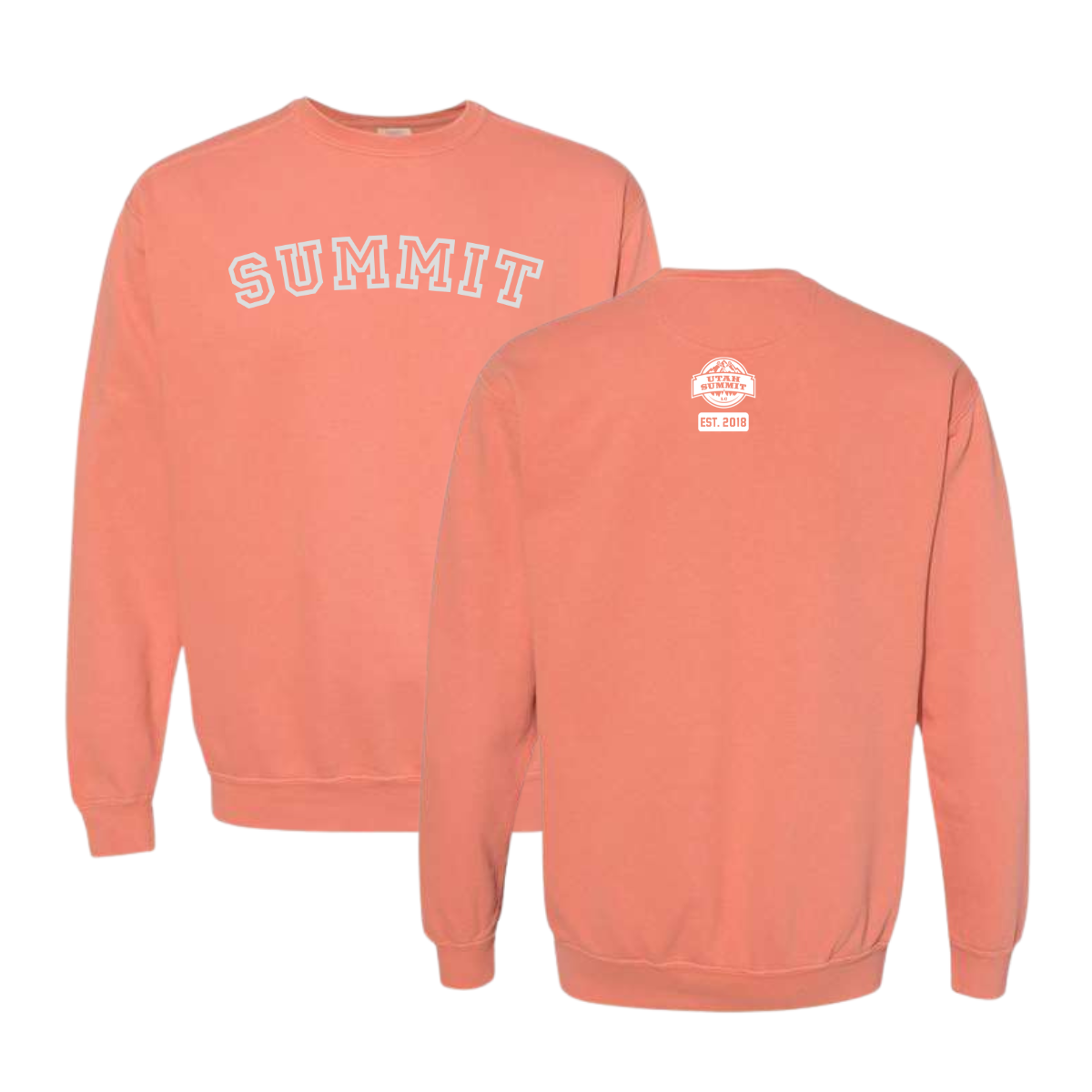 Adult Utah Summit LC Comfort Colors Garment-Dyed Sweatshirt