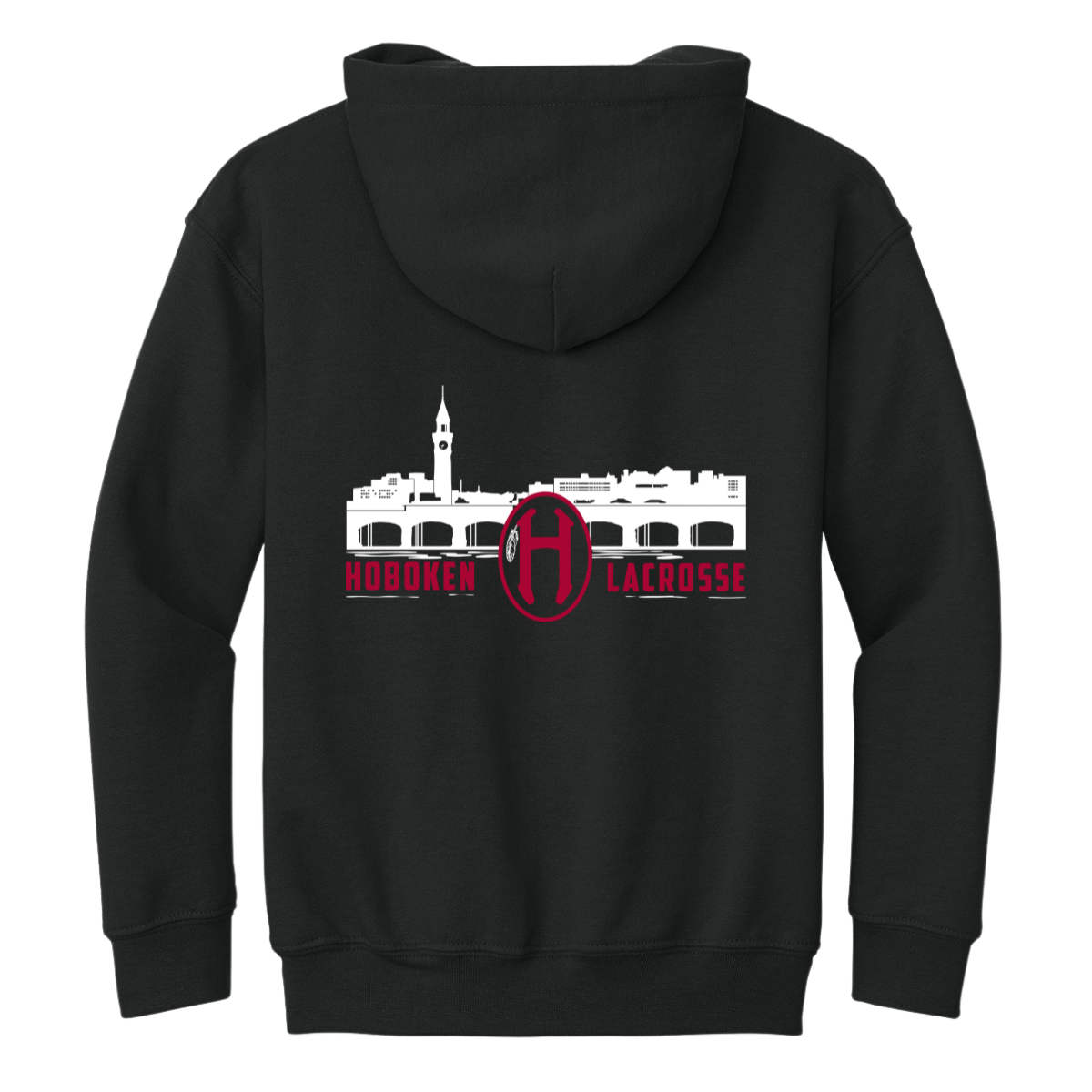 Youth Hoboken Lacrosse Gildan Hoodie