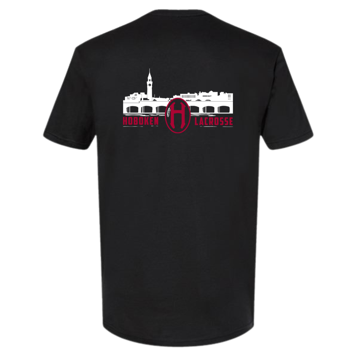 Adult Hoboken Lacrosse Next Level Cotton T-Shirt