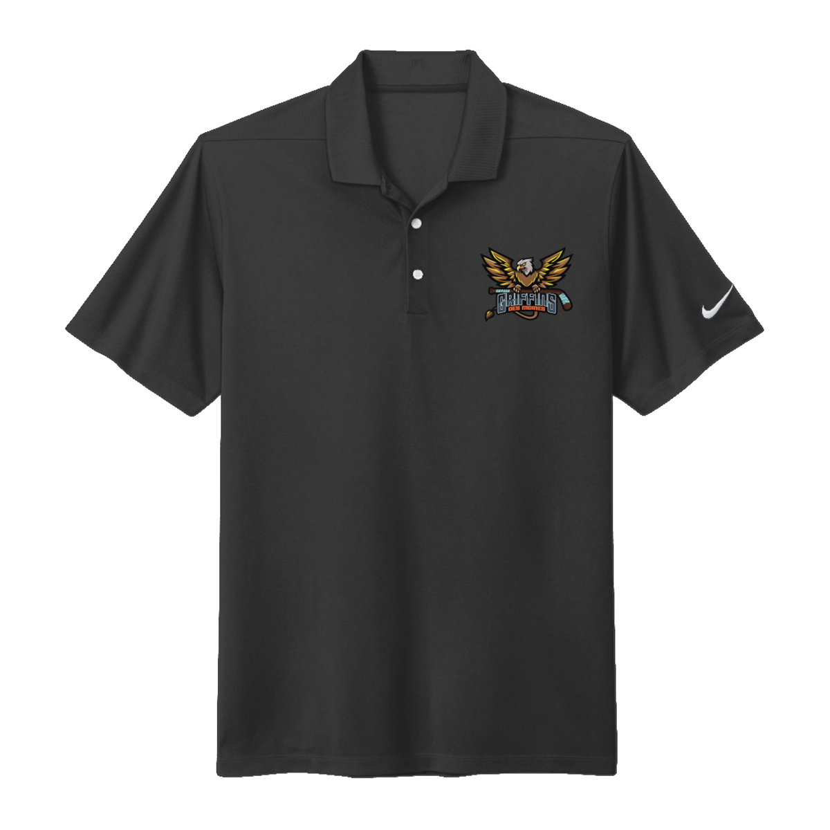 Adult Griffins Nike Dri-FIT Micro Pique 2.0 Polo