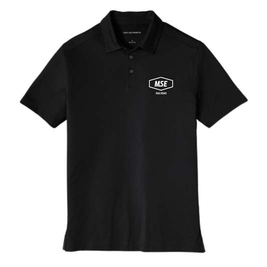 Adult Mississippi Export Railroad Port Authority Stretch Polo