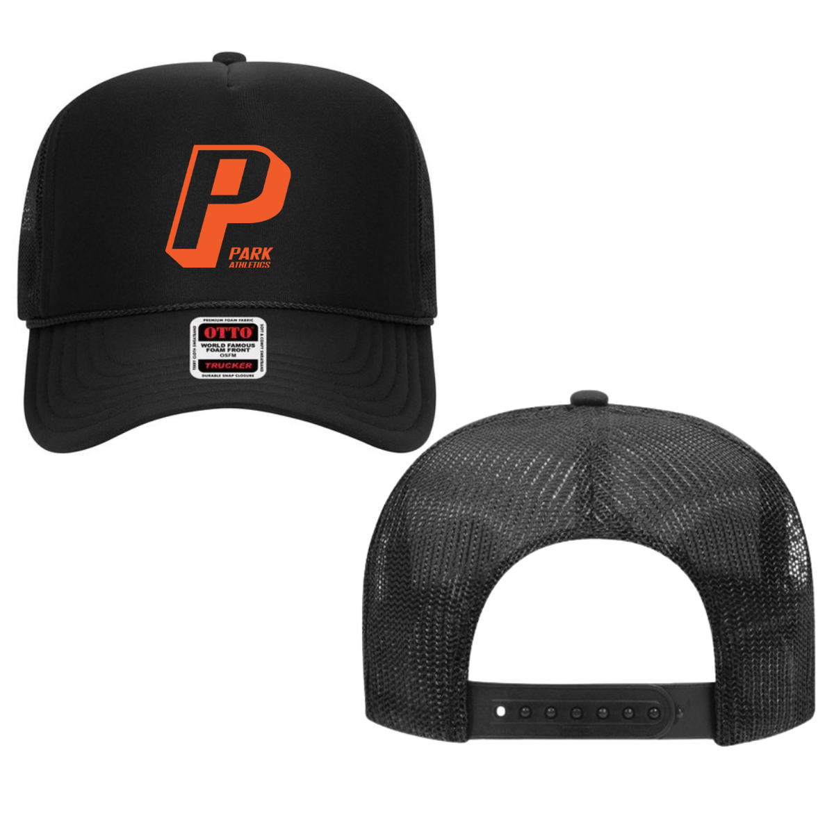St Louis Park Traveling Basketball Otto 5 Panel Foam Trucker Hat