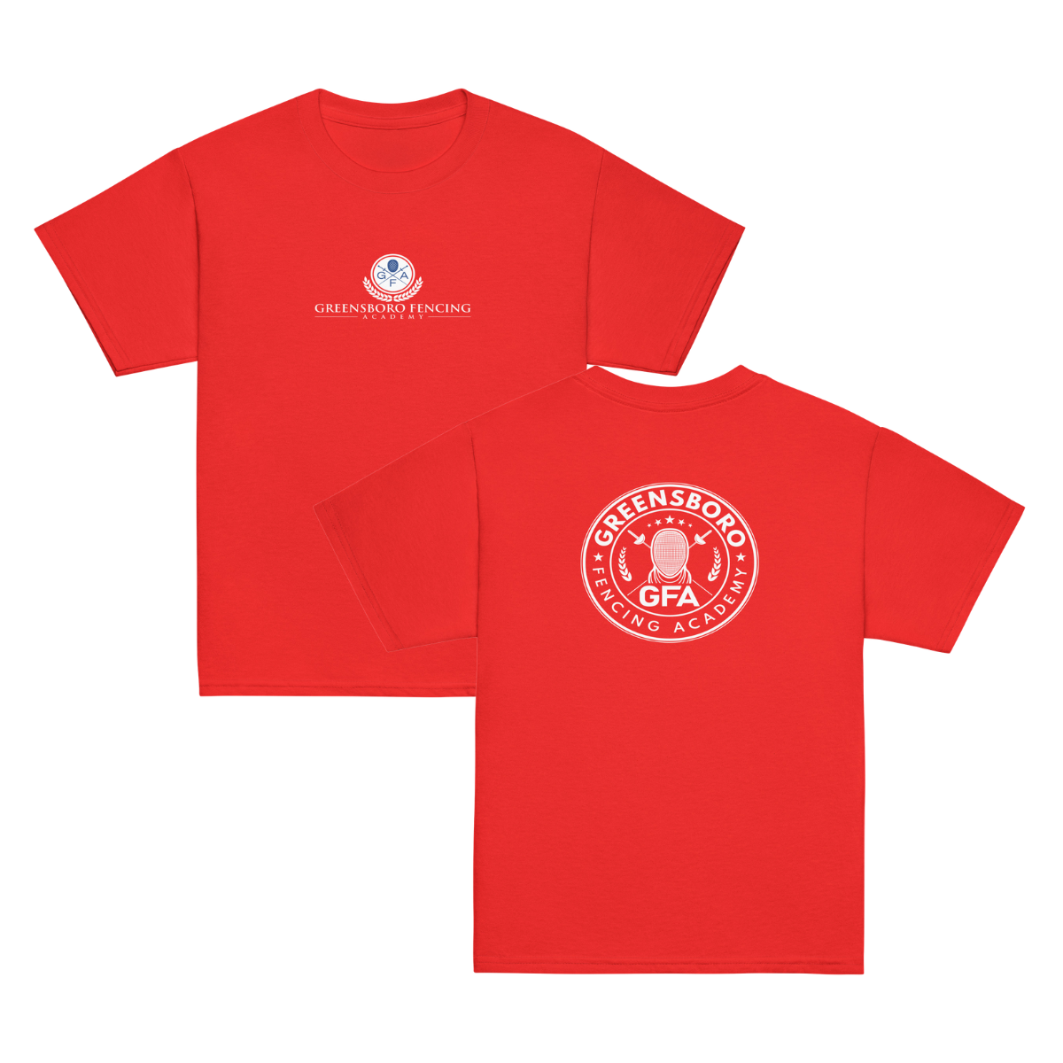 Youth Greensboro Fencing Academy Gildan Classic Tee