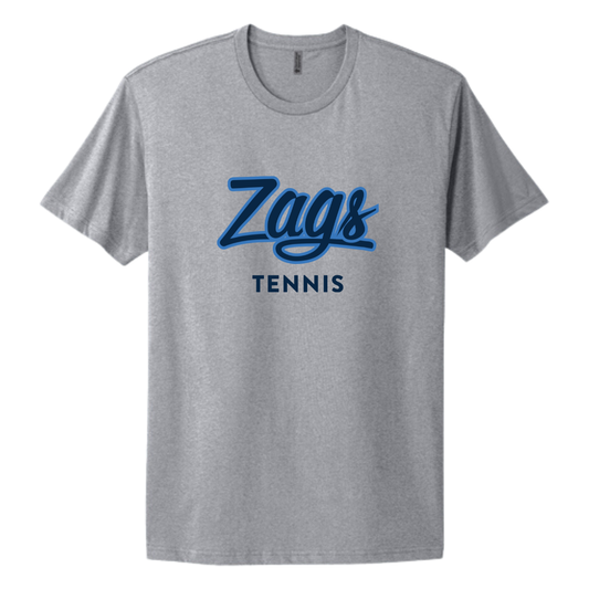 Adult Key Tennis Next Level Cotton T-Shirt