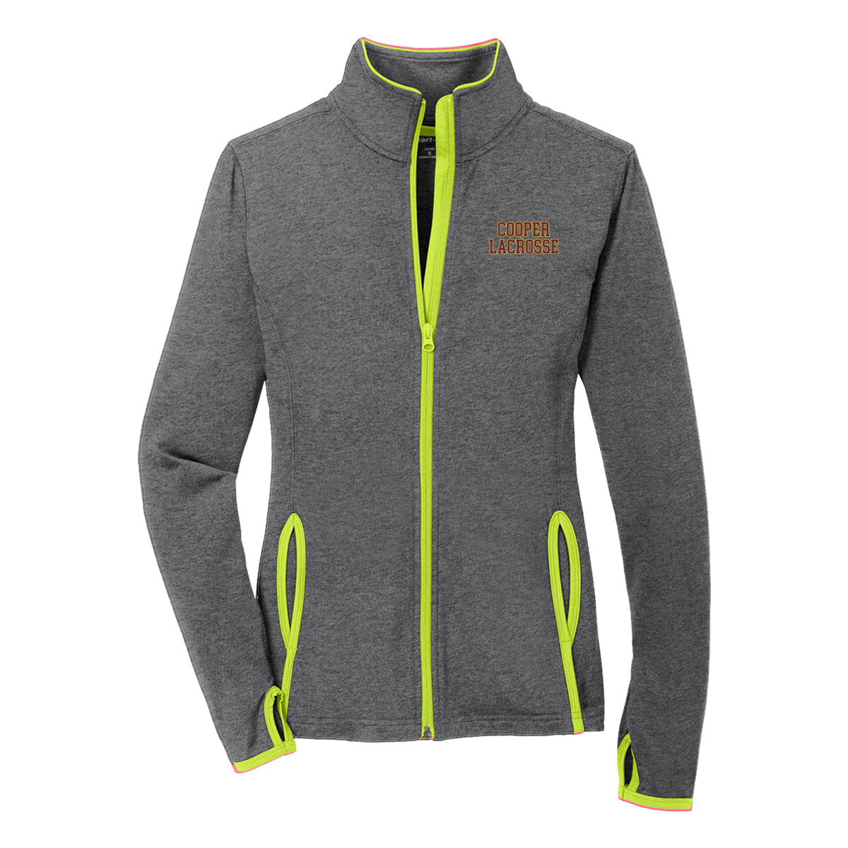 Women's Cooper High School Lacrosse Sport-Wick Contrast Jacket