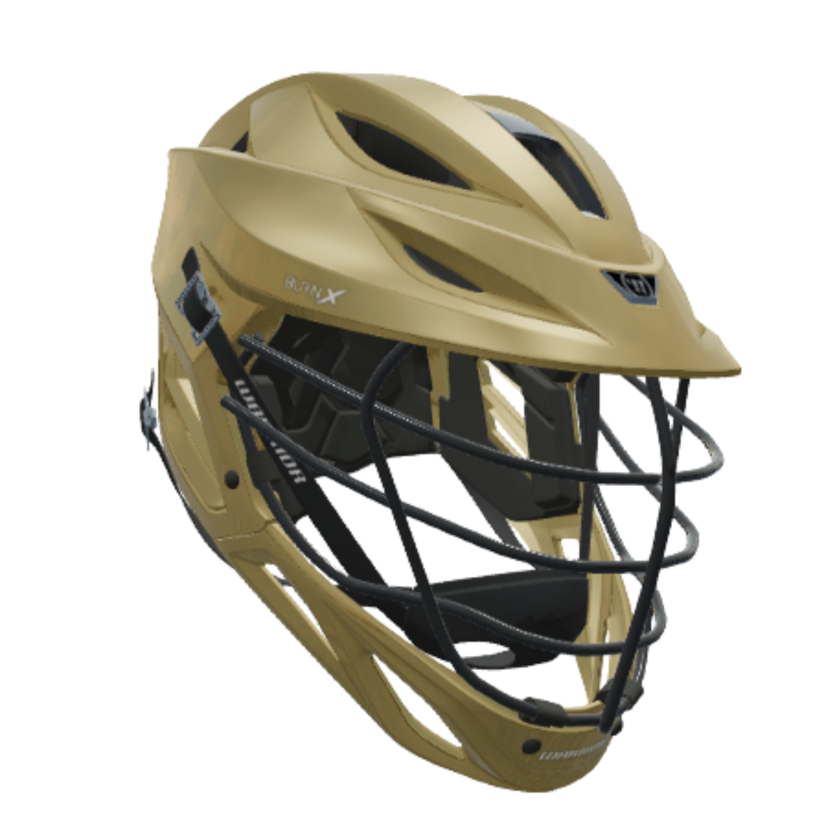 Custom Gold Warrior Burn X Helmet