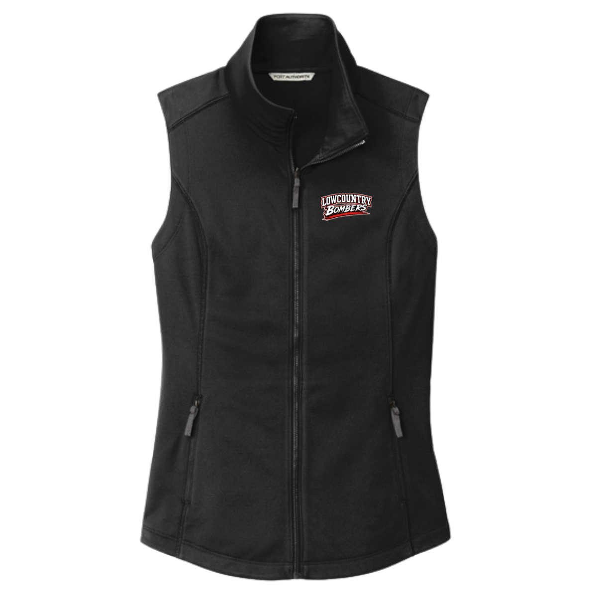 Women's Lowcountry bombers Port Authority Smooth Fleece Vest