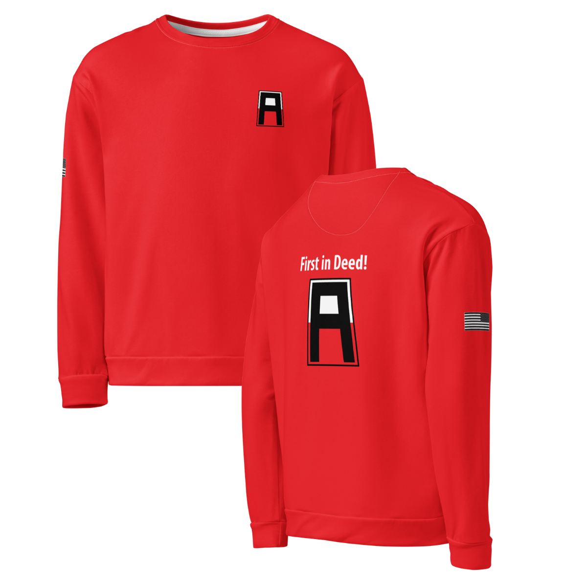 Adult First Army Performance Crewneck Sweatshirt