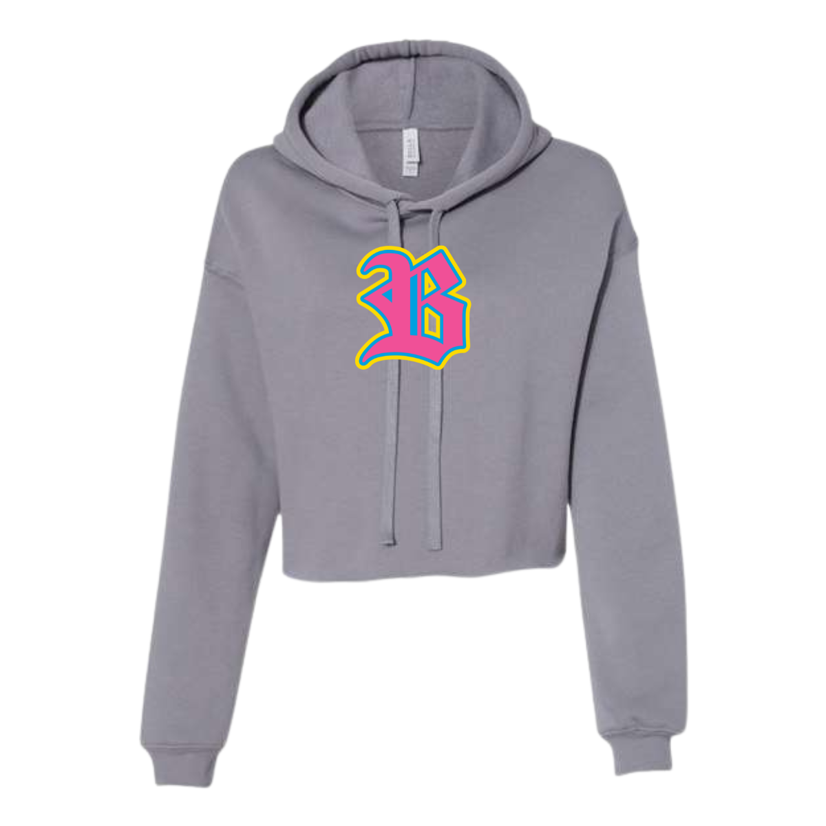 Women's Blacksox Bella + Canvas Cropped Hoodie