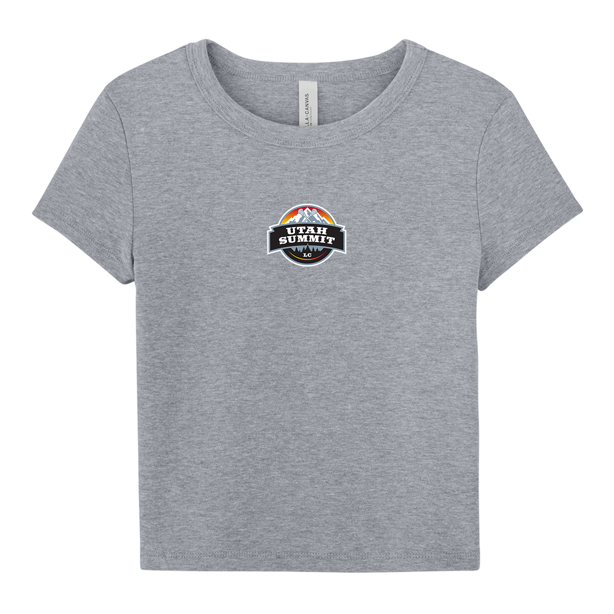 Women's Utah Summit LC Bella + Canvas Micro Rib Baby Tee