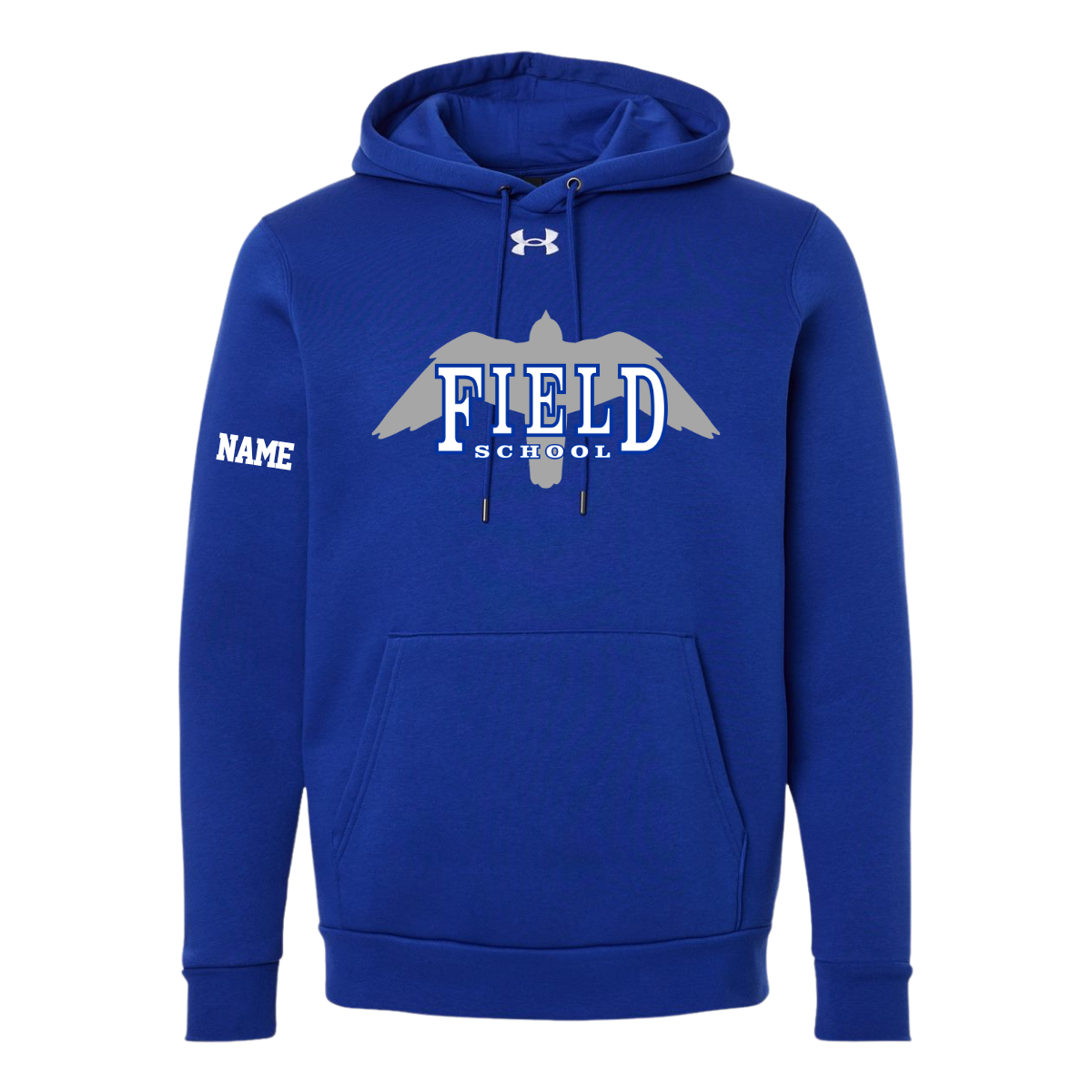 Personalizable - Adult Field School UA Icon Fleece Hoodie