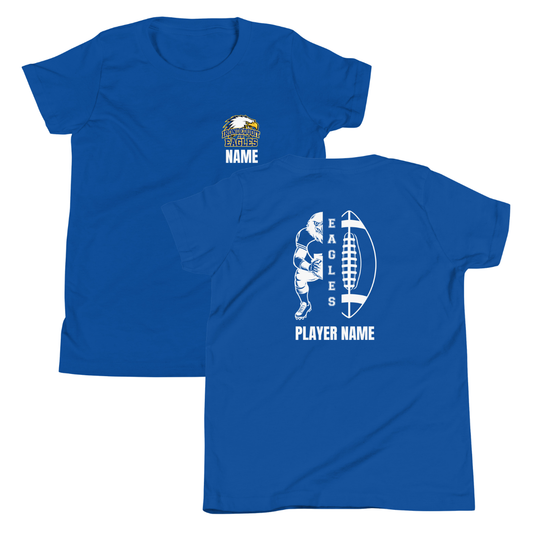 Personalized - Youth Irondequoit Junior Eagles Bella + Canvas Staple Tee