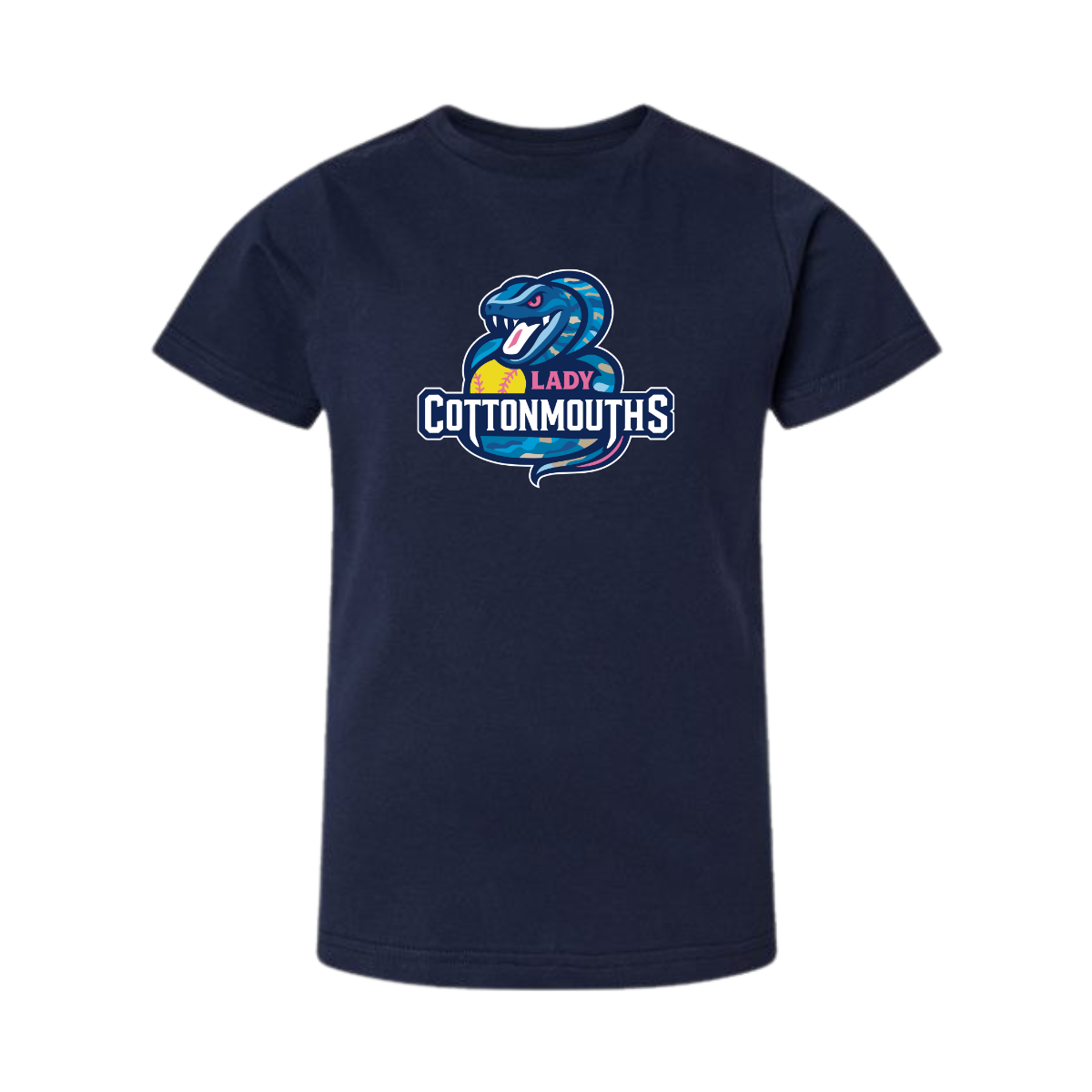 Youth Lady Cottonmouths 12U LAT Soft Cotton T-Shirt