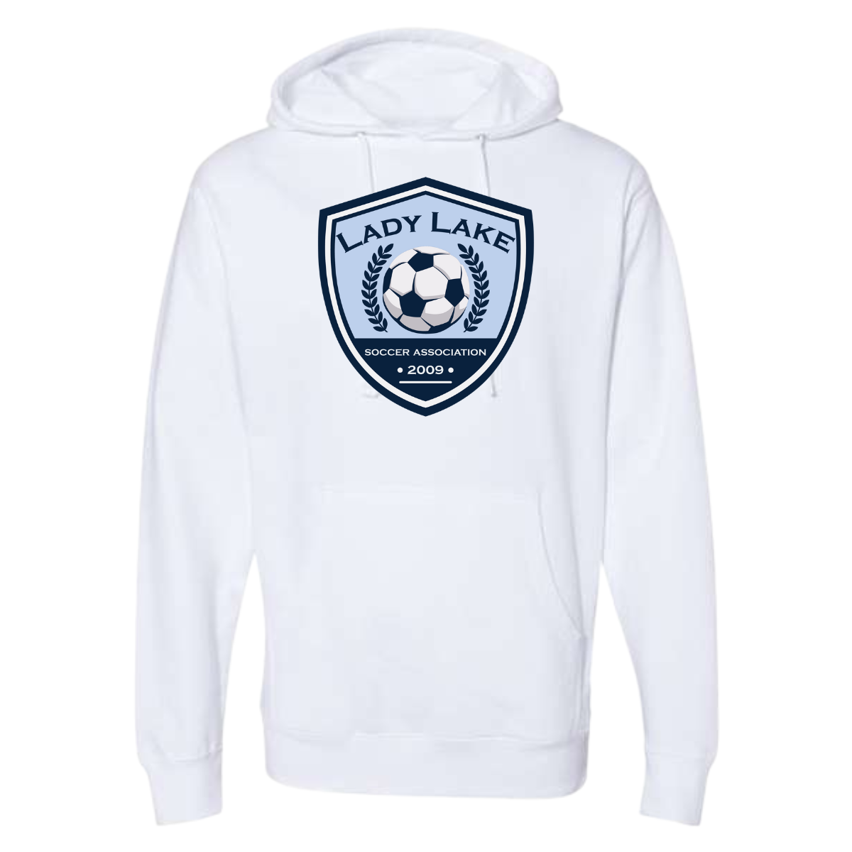 Adult Lady Lake Soccer Association ITC Midweight Hoodie