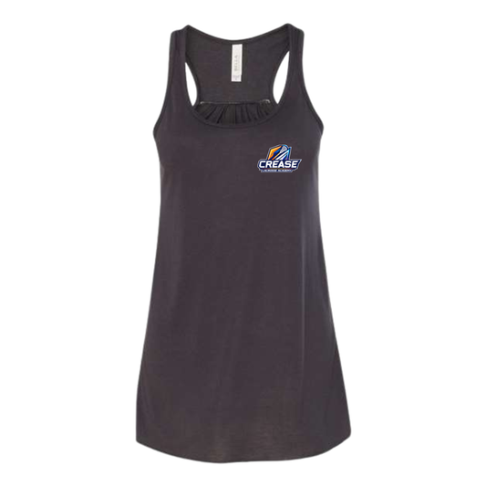 Women's Crease Lacrosse Academy Bella + Canvas Flowy Racerback Tank