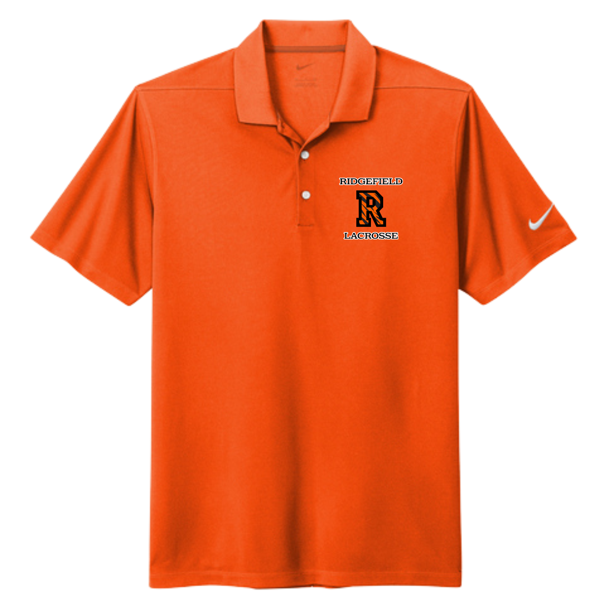 Adult Ridgefield Lacrosse Nike Dri-FIT Micro Pique 2.0 Polo