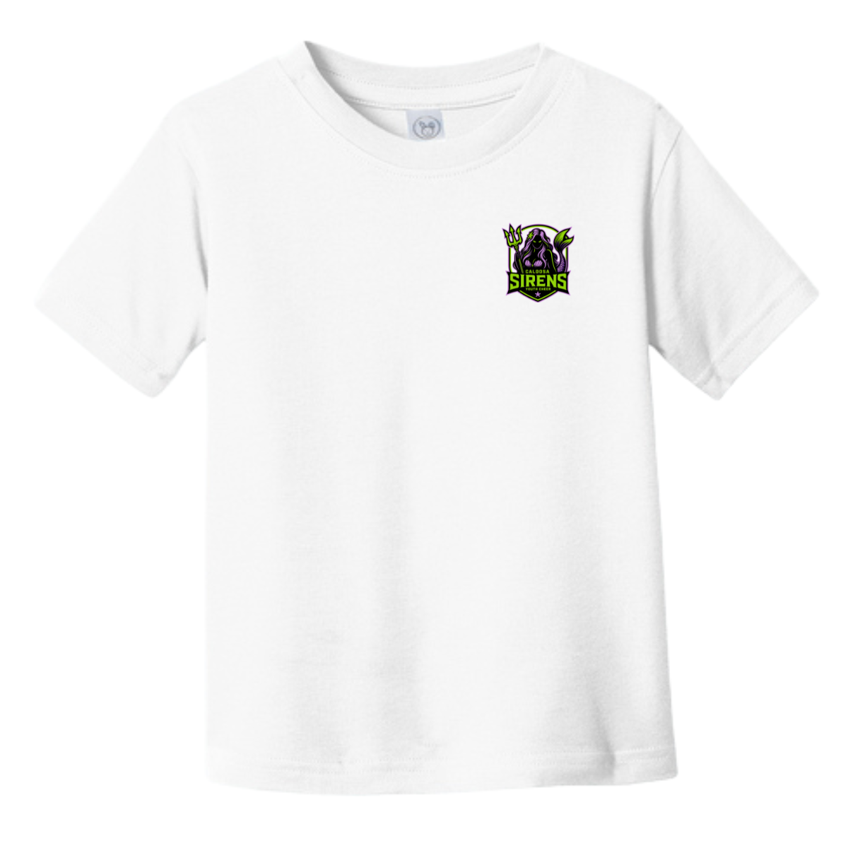 Caloosa Sirens Rabbit Skins Toddler Fine Jersey Tee