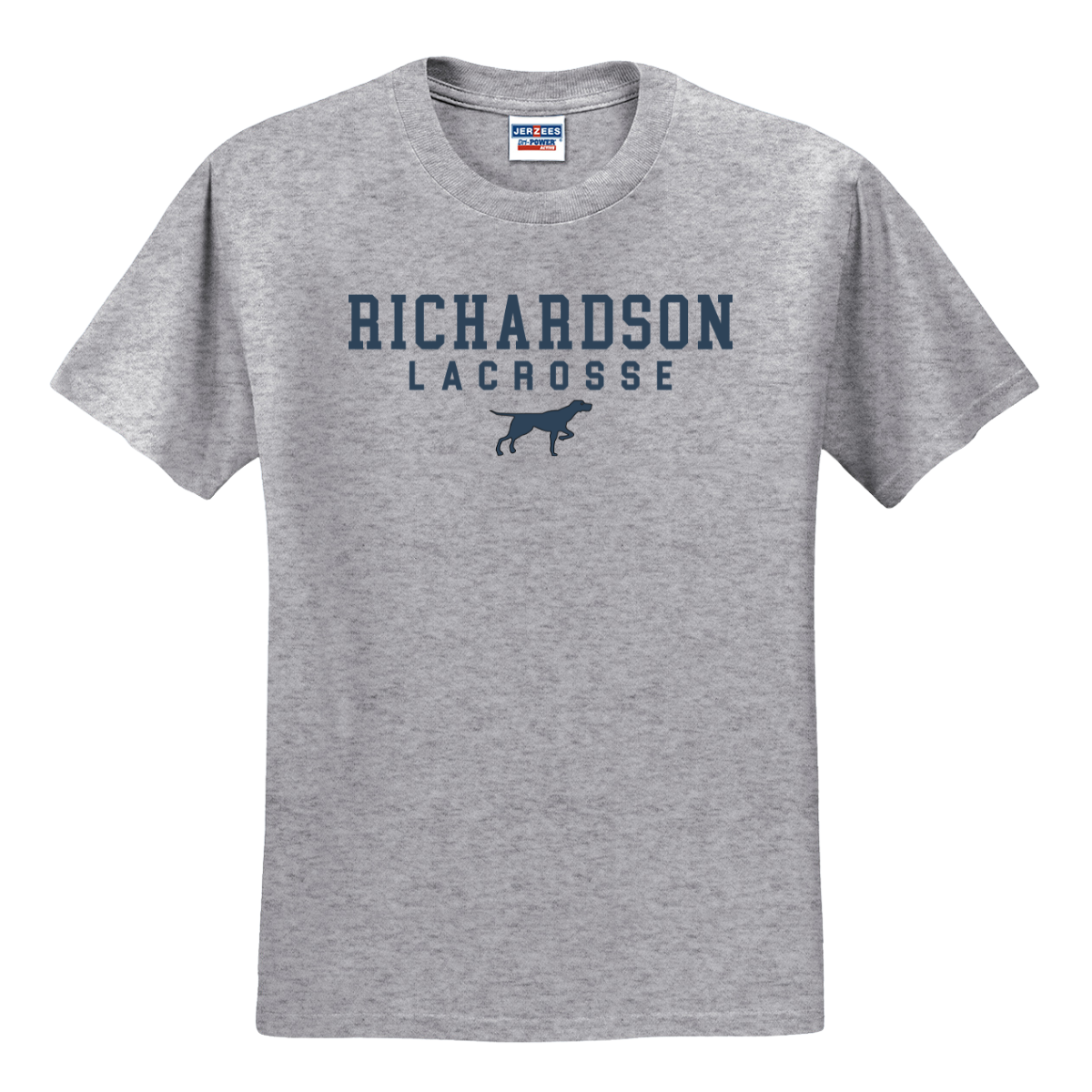 Adult Richardson Lacrosse Dri-Power Blend T-Shirt