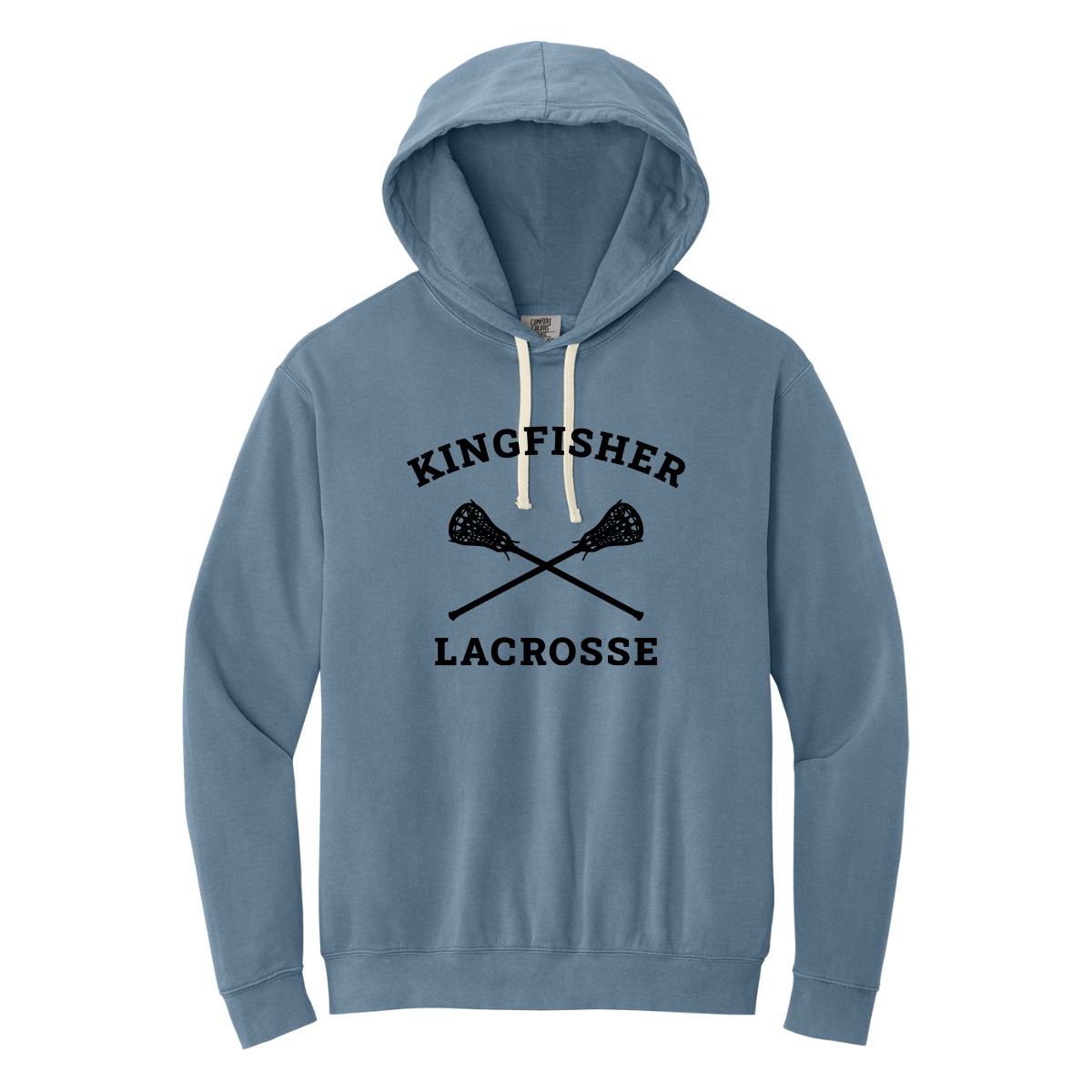 Adult Kingfisher Comfort Colors Lightweight Hoodie