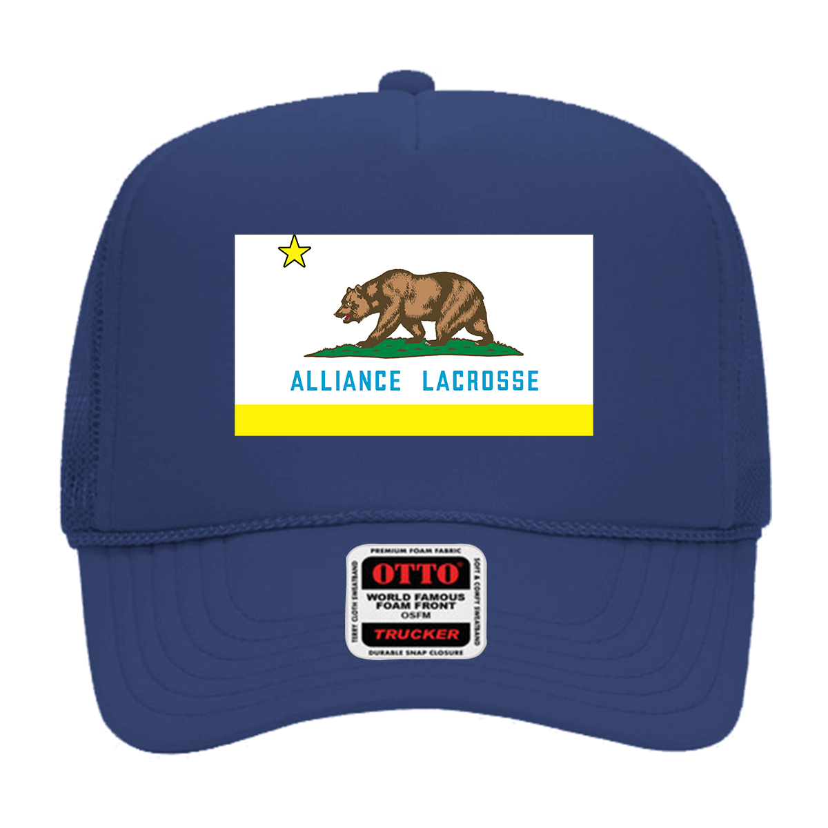 Alliance National Otto 5-Panel Crown Mesh Back Trucker Hat