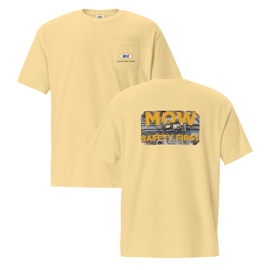 Adult Mississippi Export Railroad Comfort Colors Garment-Dyed Pocket T-Shirt