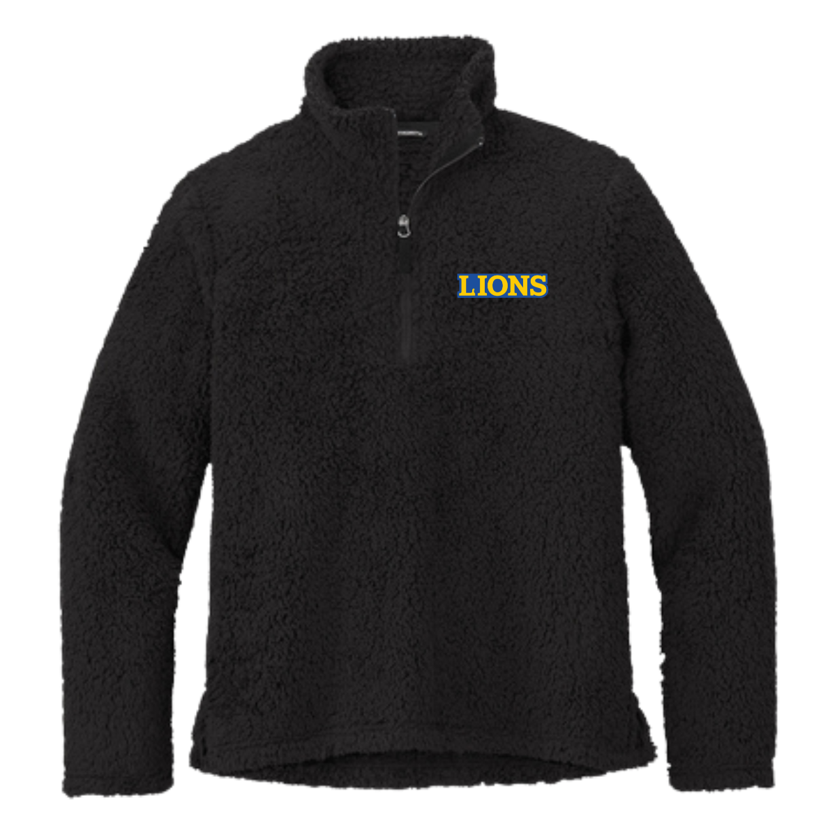 Adult Lions Port Authority Sherpa 1/4 Zip Fleece