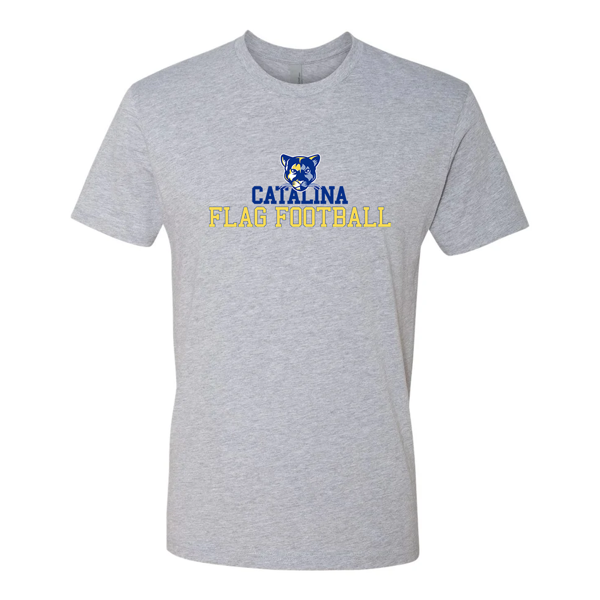 Adult Catalina Flag Football Next Level Cotton T-Shirt